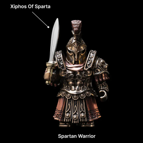 Spartanischer Krieger