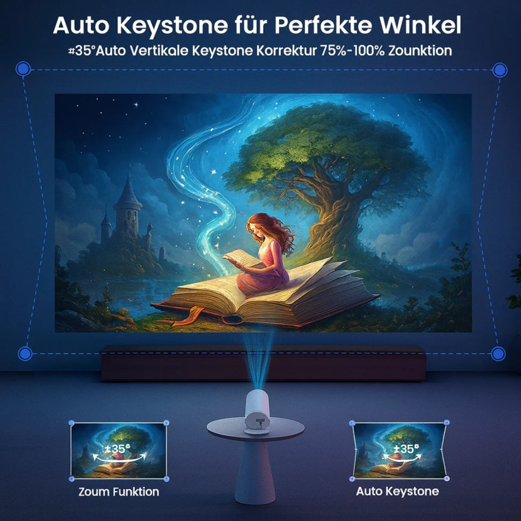 Giftoria™ Buchprojektor